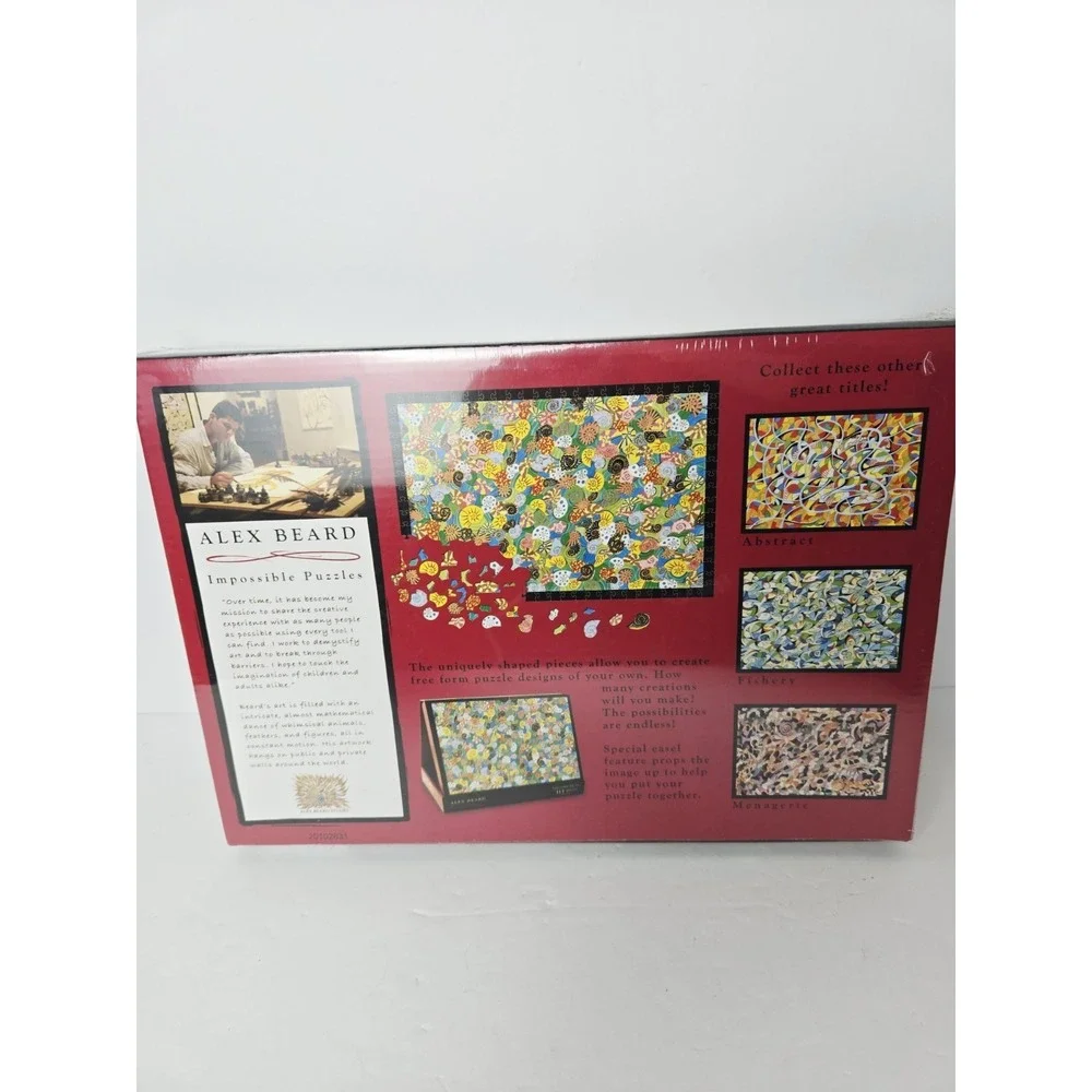 Alex Beard‎ Impossible Puzzle Nautilus seashell 504 pieces NEW